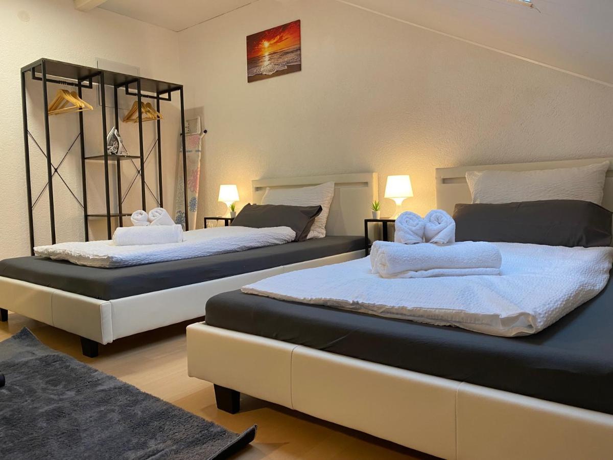 Deluxe Business Suite Mit Netflix Premium & Parkplatz, Zentral Zu Audi & Schwarz Gruppe With 2 Bedrooms Bad Friedrichshall Luaran gambar